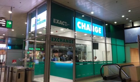 Maccorp Exact Change foreign currency exchange offices Alicante airport